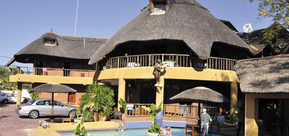 African Home Hotel Gaborone Exteriér fotografie